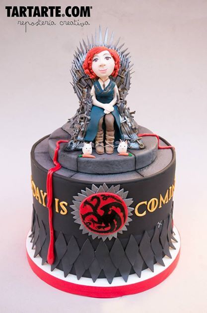 tarta cumpleaños juego de tronos5