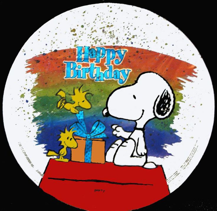 Snoopy birthday image for Introduction section