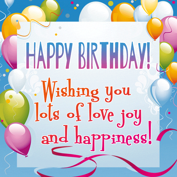 Happy birthday images with love and joy