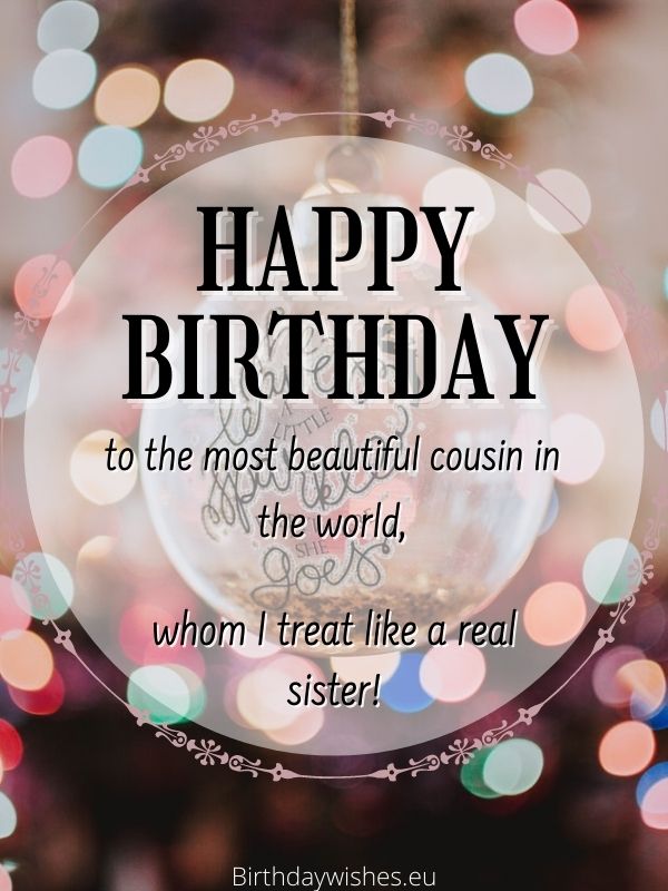 birthday wishes for cousin sister