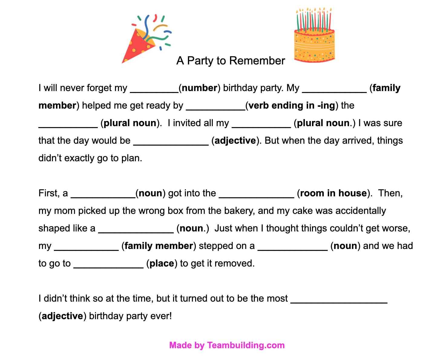 Virtual birthday celebration planning tips